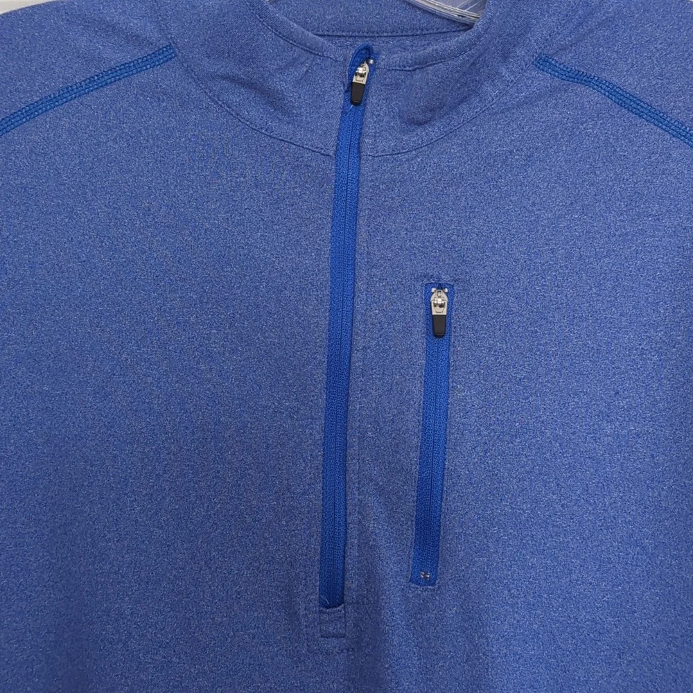 REVA Men's 1/4 Zip Pullover Athletic Top - Picture 2 of 6